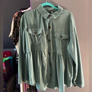 Corduroy blouse